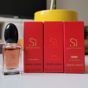 NEW Giorgio Armani Si 7ml
